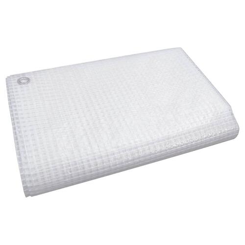 Leno-presenning 140 g/m² 3x6 m hvid
