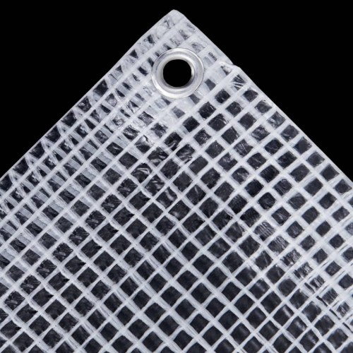 Leno-presenning 140 g/m² 4x6 m hvid