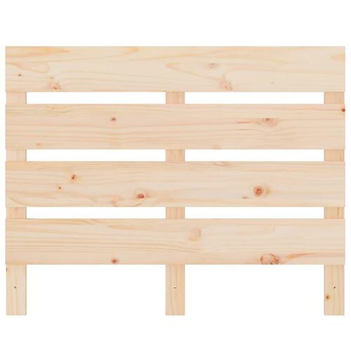 Sengegavl 90x3x80 cm massivt fyrretræ