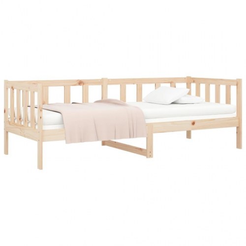 Daybed 80 x 200 cm uden madras - massivt fyrretræ