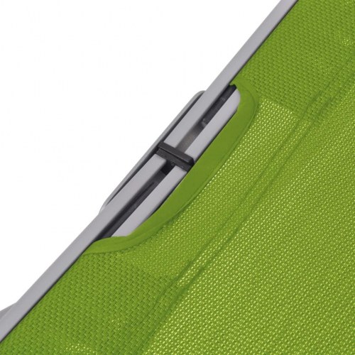 Foldbare liggestole 2 stk. textilene grøn