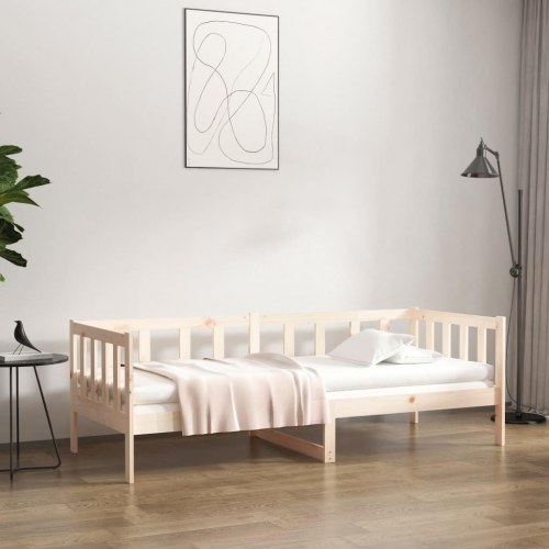 Daybed uden madras 90 x 190 cm i massivt fyrretræ