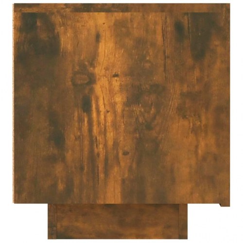 Tv-bord 100×35×40 cm i konstrueret træ - røget egetræsfarve