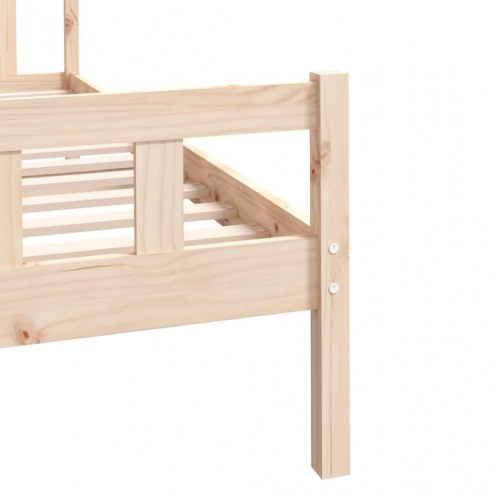 Sengeramme 90x200 cm massivt træ