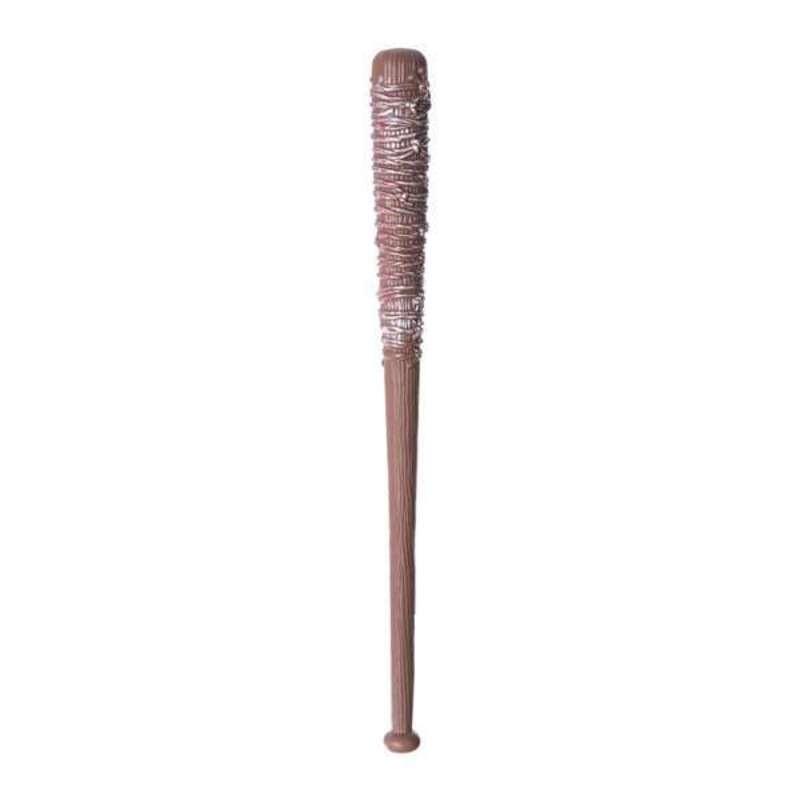 Kostumetilbehør baseballbat Lucille S 75 cm - Multifarvet