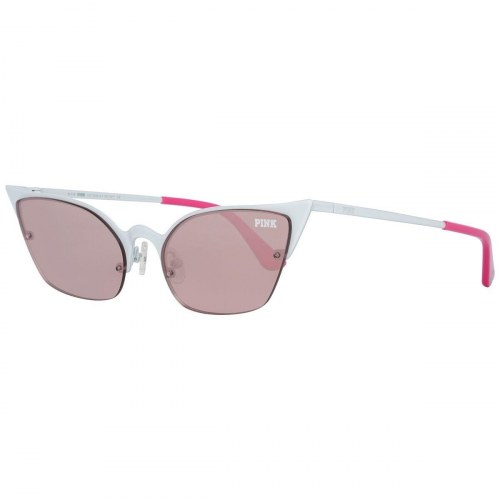 Victoria's Secret solbriller til kvinder PK0016-5525Z, Ø 55 mm - hvid/pink