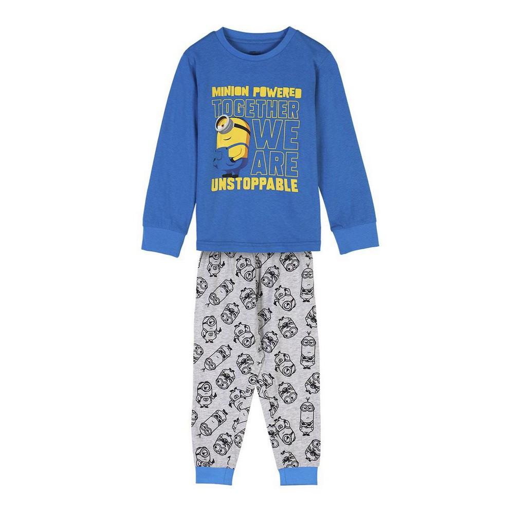 Nattøj Børns Minions Blå 12 år