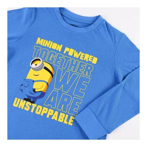 Nattøj Børns Minions Blå 12 år