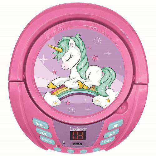 CD/MP3-afspiller Lexibook Børns Pink Bluetooth Enhjørning