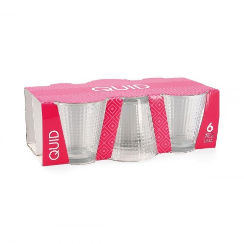 Lina drikkeglas - 250 ml, 6 stk., gennemsigtig glas