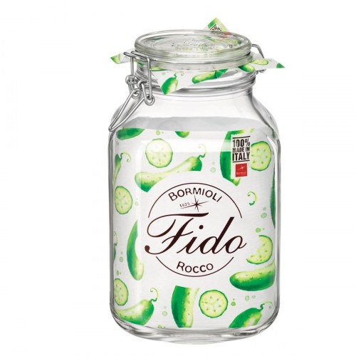 Bormioli Rocco Fido opbevaringsglas 3 l - gennemsigtig