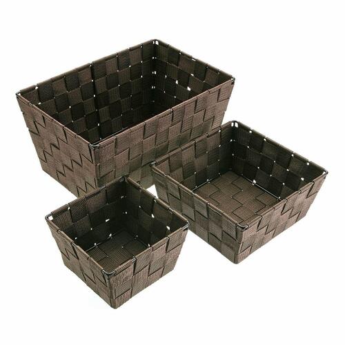 Multibrug kurv Versa Chokolade (14 x 9 x 14 cm)