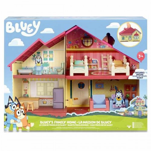 Bluey Playset - Family Home dukkehus med figur