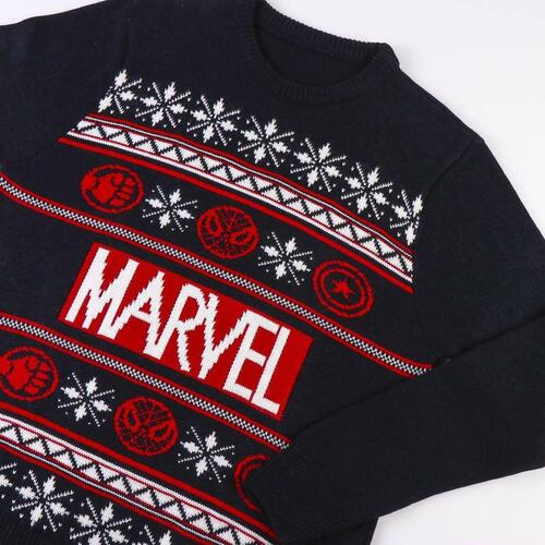 Unisex Trøje Marvel Mørkeblå L