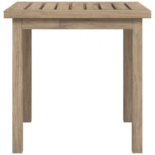 Sidebord 45x45x45 cm massivt teaktræ