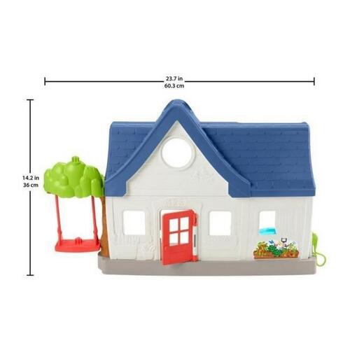 Dukkehus Fisher Price Little People House 60,3 x 36 cm