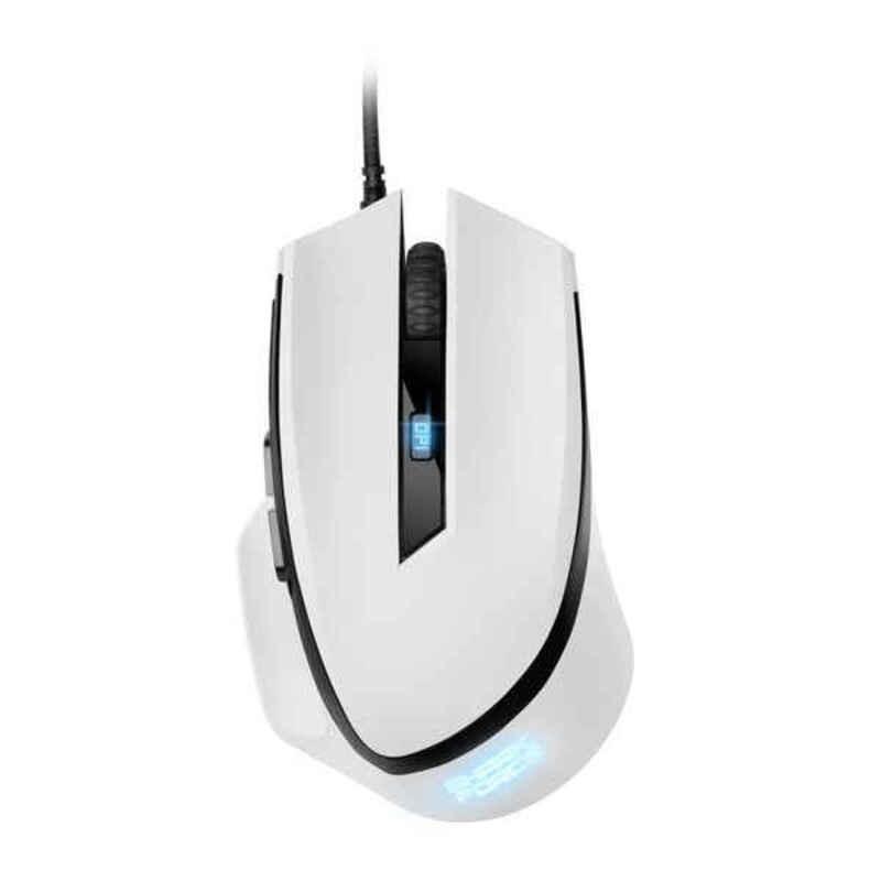 Gaming mus Sharkoon SHARK Force II - hvid, kablet optisk