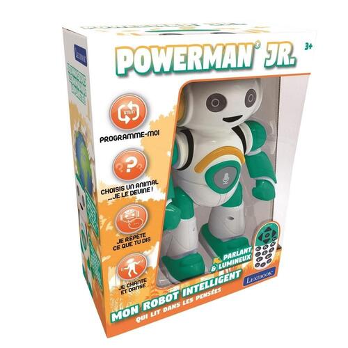 Robot til uddannelsesmæssige formål Lexibook Powerman Junior Hvid Grøn FR