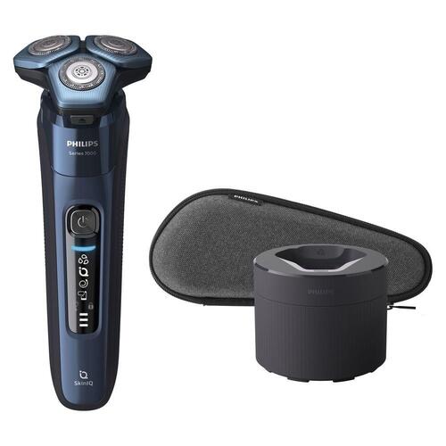 Genopladelig elektrisk barbermaskine Philips Wet & Dry S7782/50