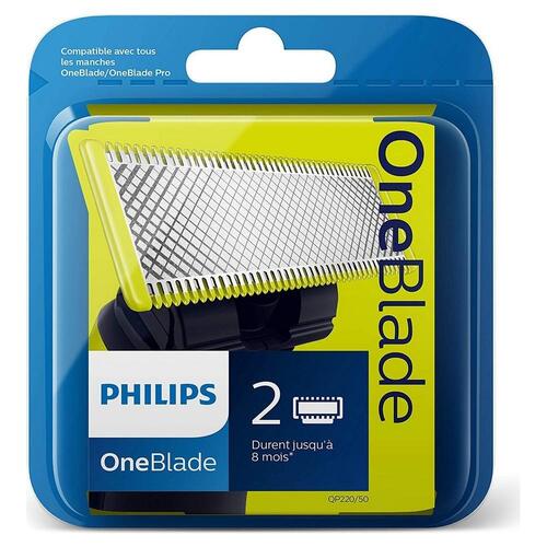 Barbering hoved Philips One Blade (2 stk)