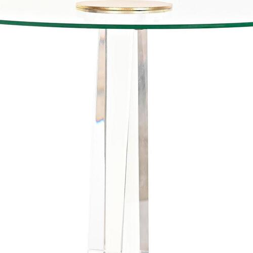 Sofabord Gylden Metal Akryl (42 x 42 x 60 cm)