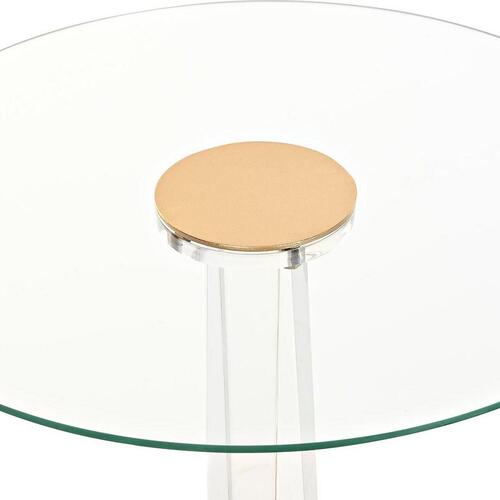 Sofabord Gylden Metal Akryl (42 x 42 x 60 cm)
