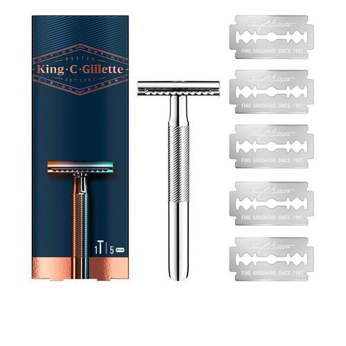 Barberblade King C Gillette 7702018545186 (6 stk) (OUTLET A)