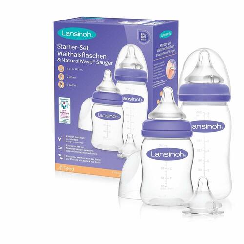 Babys flaske Lansinoh (OUTLET A)