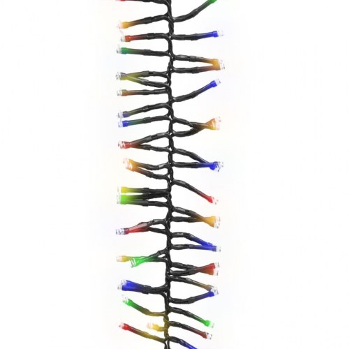 LED-lyskæde 400 LED'er 7,4 m PVC flerfarvet lys