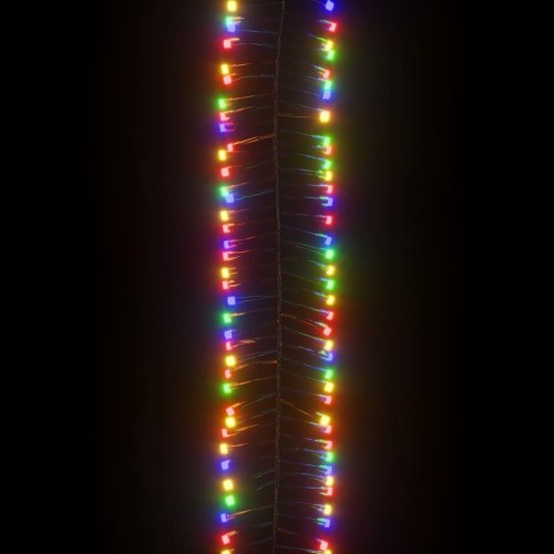LED-lyskæde 400 LED'er 7,4 m PVC flerfarvet lys