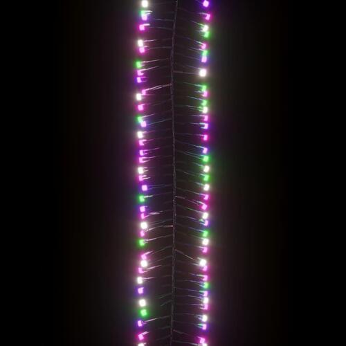 LED-lyskæde 1000 LED'er 11 m PVC pastelfarvet lys