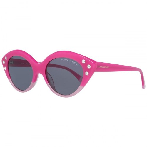 Victoria's Secret VS0009-5472C damesolbriller - pink/ grå linser, Ø 54 mm