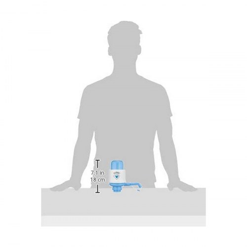 Gourmet Kitchen vanddispenser 5 l - blå/hvid, manuel, polypropylen