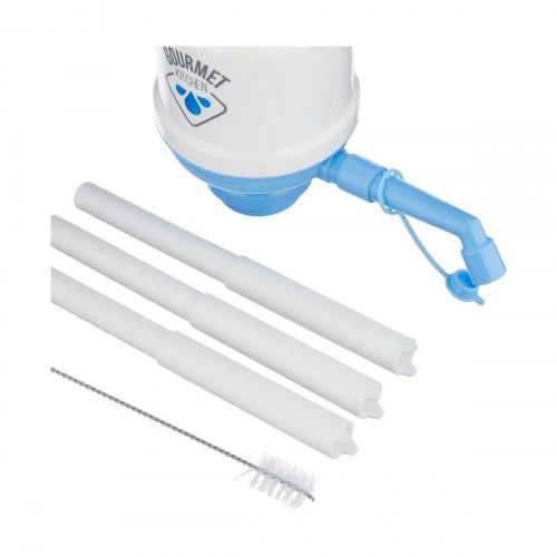 Gourmet Kitchen vanddispenser 5 l - blå/hvid, manuel, polypropylen