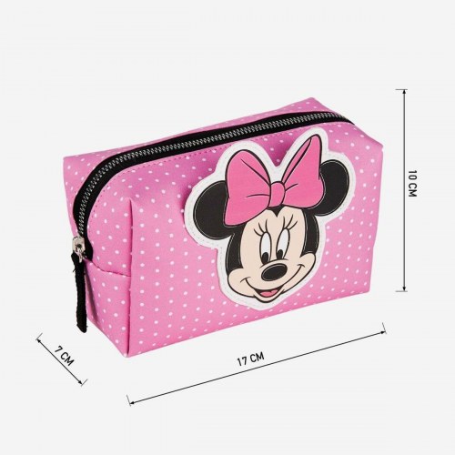 Toilettaske Minnie Mouse - Pink 17 x 10 x 7 cm