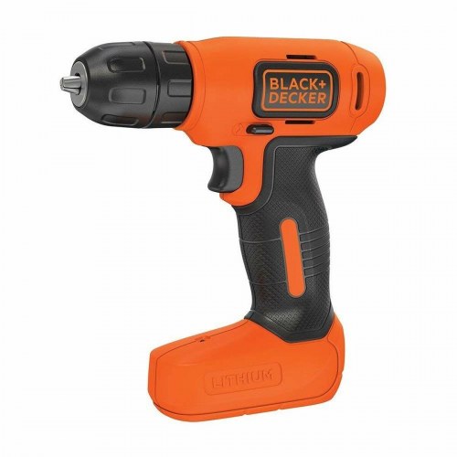Black & Decker BDCD8-QW kompakt elektrisk skruetrækker/bor - 7,2 V lithium, 10 mm