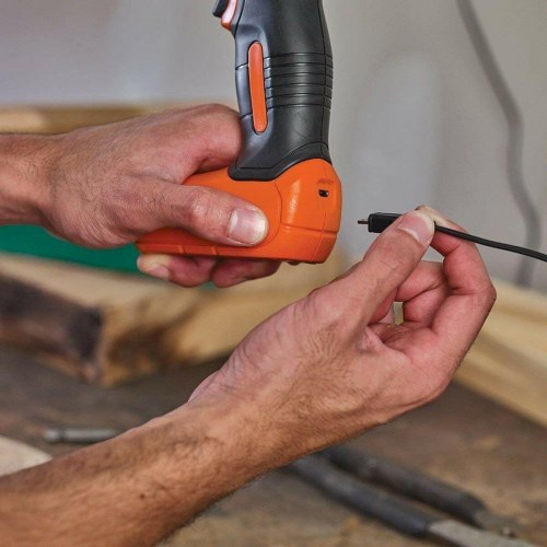 Black & Decker BDCD8-QW kompakt elektrisk skruetrækker/bor - 7,2 V lithium, 10 mm