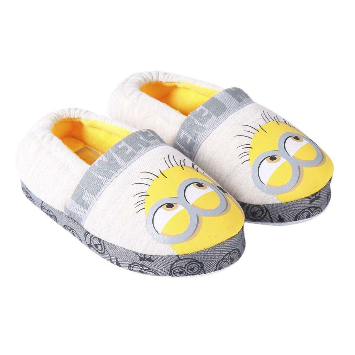 Hjemmesko Minions Lysegrå 32-33