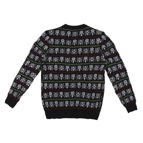 The Mandalorian unisex julesweater - sort (XS)