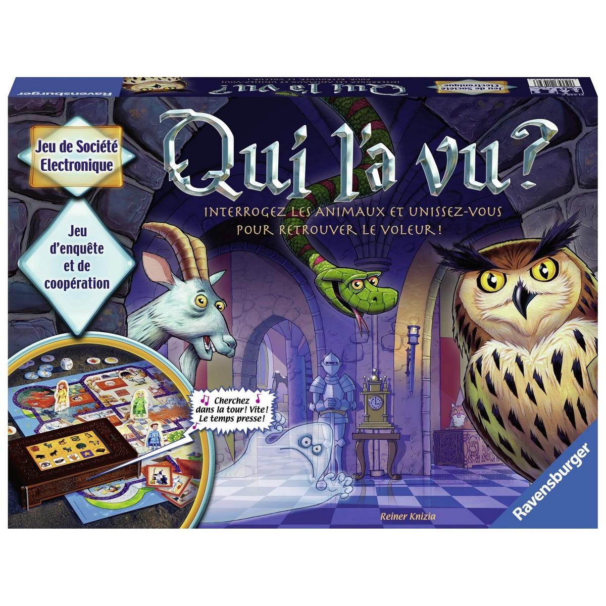 Ravensburger Who Saw It? - interaktivt brætspil til børn 6+