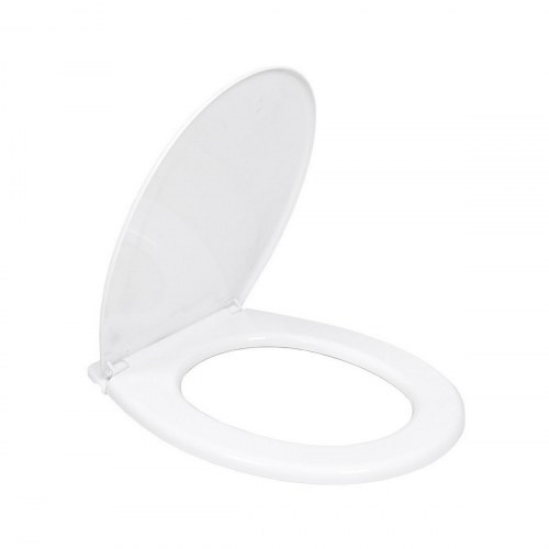 EDM Toiletlåg 01512 - Hvid PVC toilet sædedæksel