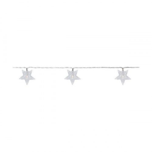 Decorative Lighting LED lyskæde - stjerner, multifarvet, gennemsigtig 1,30 m