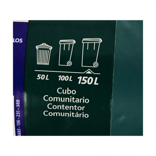 Vileda Ecobag affaldsposer 90 × 110 cm - 10 stk.