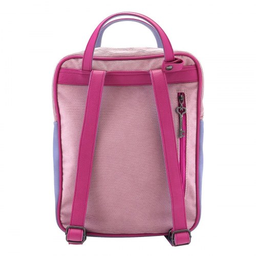 Gorjuss Cheshire Cat børnerygsæk - pink/lilla 27 × 10 × 37 cm