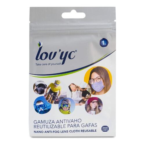 Anti-dug servietter til briller (1 uds)