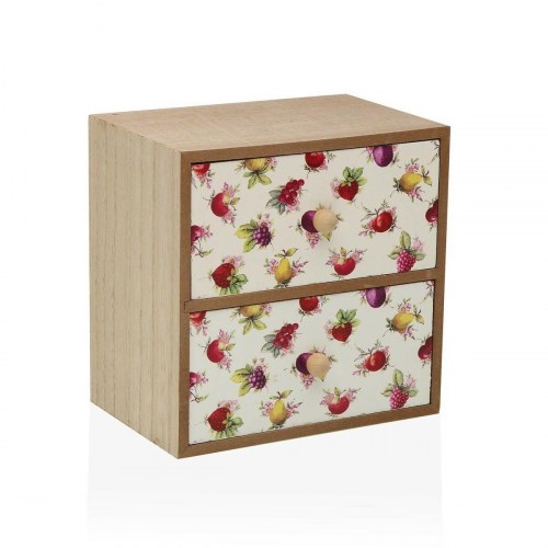 Versa Smykkeskrin Strawberry - træ/MDF, 12 × 16 × 16 cm