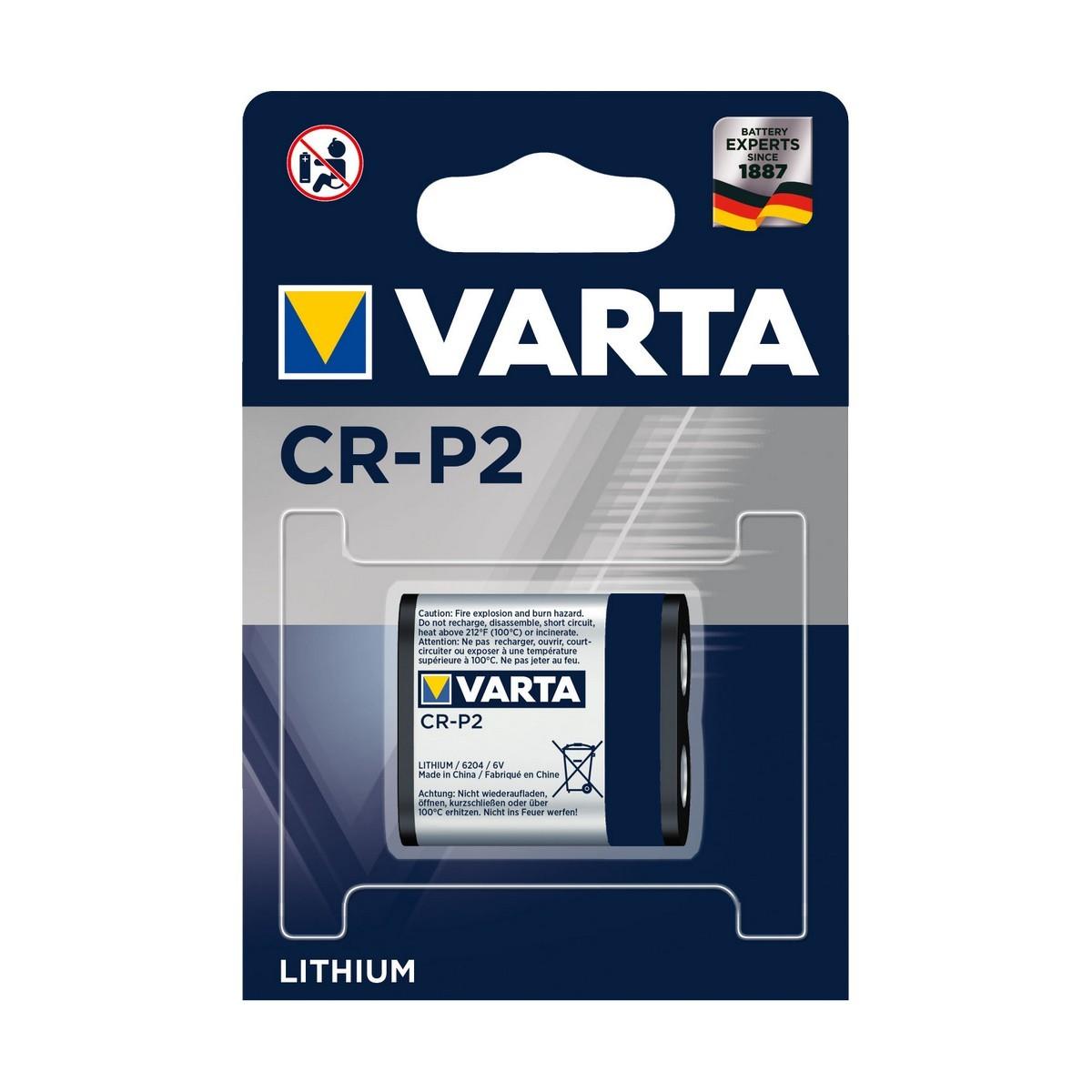 Varta CR-P2 lithiumbatteri 6 V - 1 stk.