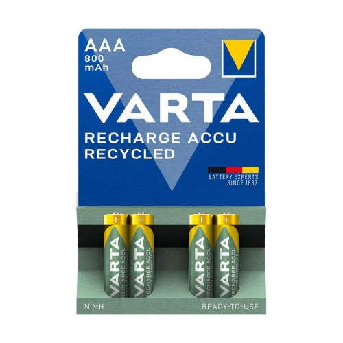 Varta Recharge Accu AAA 800 mAh - genopladelige batterier (4-pak)