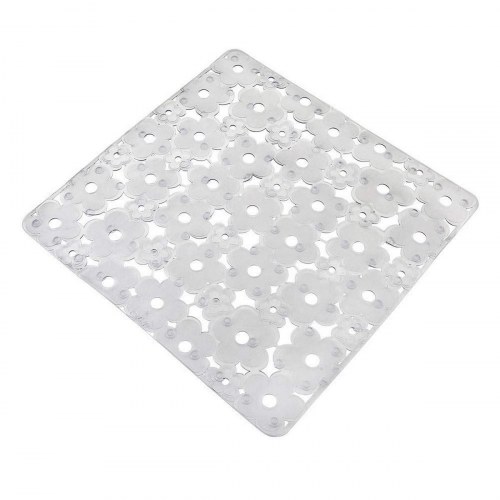 Metaltex afdrypningsstativ til køkkenvask - gennemsigtig polypropylen, 32 x 32 cm