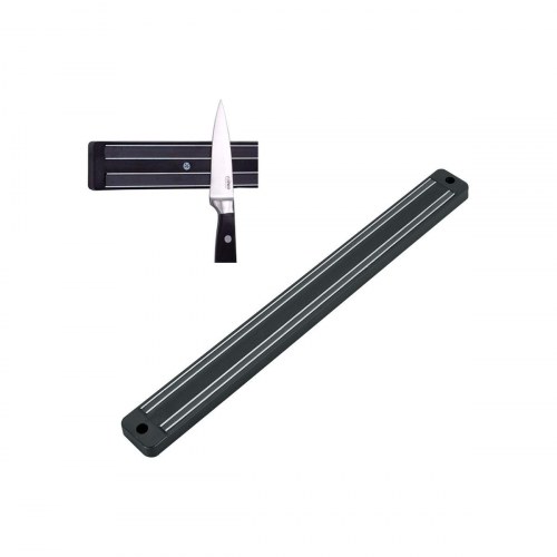 Metaltex magnetisk knivstativ 33 cm - sort